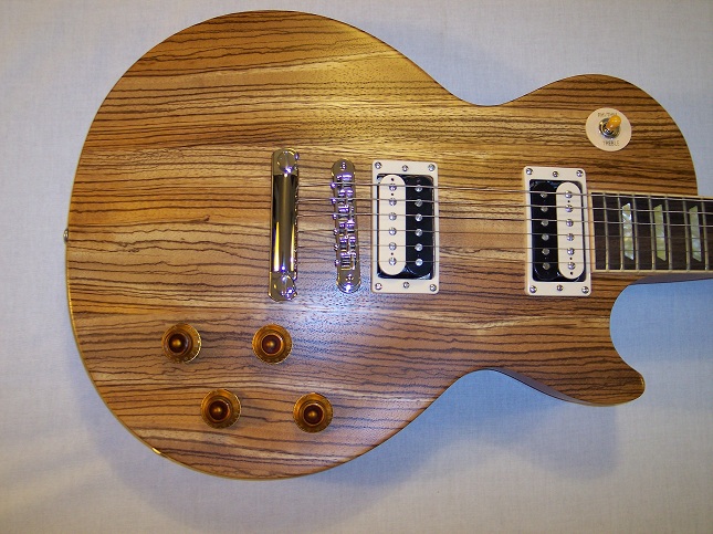 Les Paul Classic Antique Zebrawood Picture 7